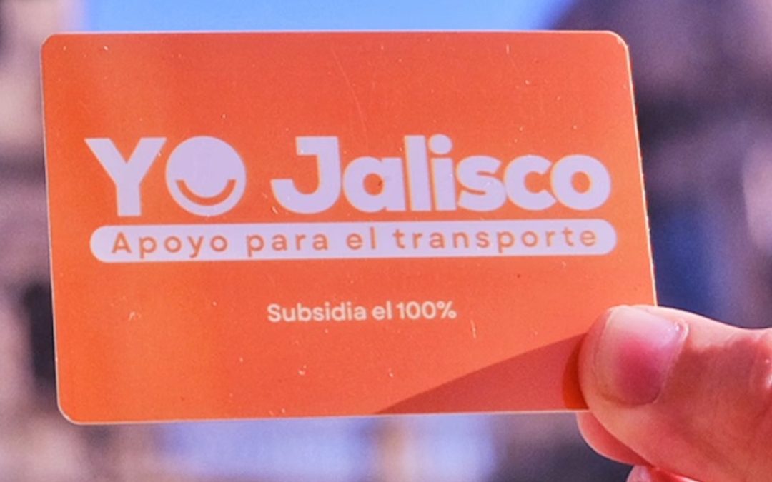 Jalisco inicia entrega de tarjetas de apoyo al transporte para estudiantes y grupos vulnerables