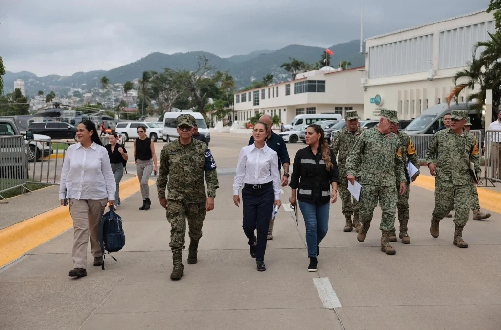 Sheinbaum promete reforzar seguridad en Acapulco