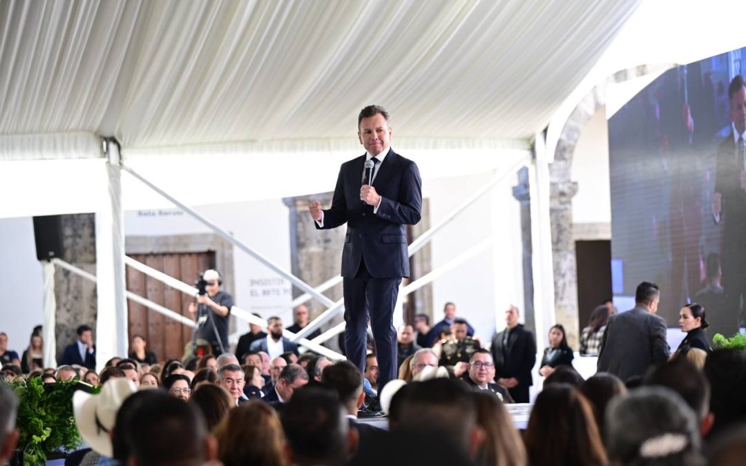 Pablo Lemus destaca avances en seguridad, educación, y crecimiento económico en primer informe de gobierno