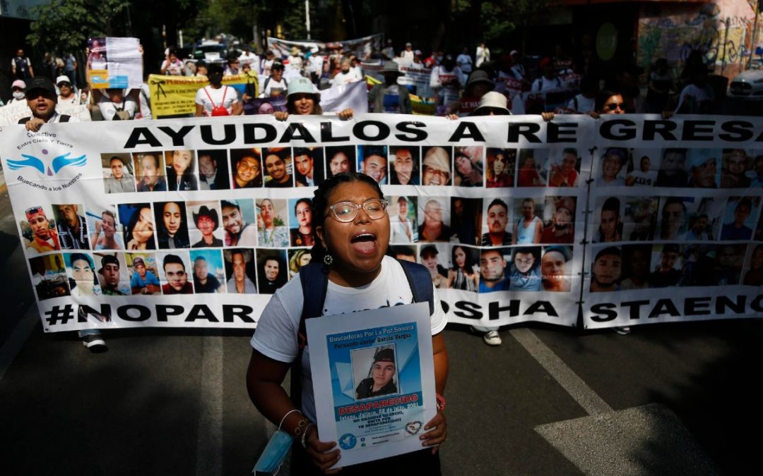 Desapariciones en México: familias planean protestas durante el Mundial 2026