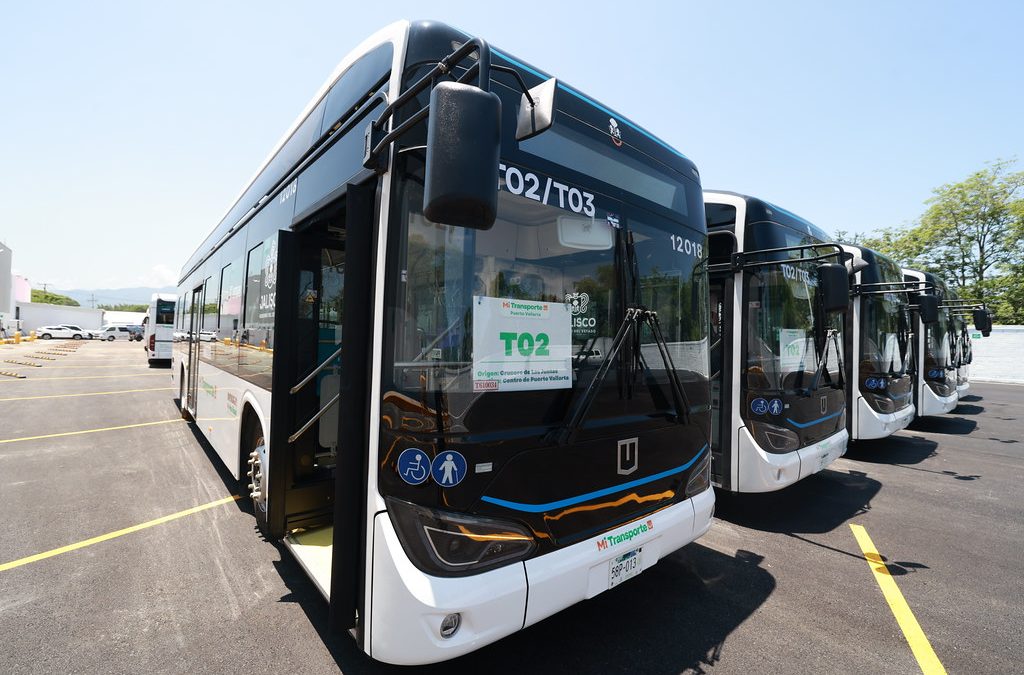 En marcha el primer sistema de electromovilidad de Puerto Vallarta; operará con 29 unidades y tarifa integrada