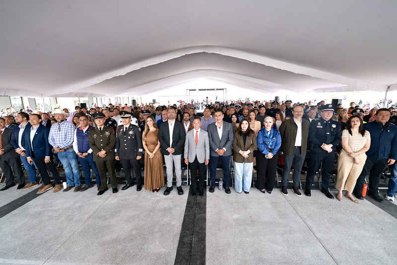 INAUGURAN PRIMERA ETAPA DE LA COMISARÍA Y ACADEMIA DE POLICÍA DE TLAJOMULCO